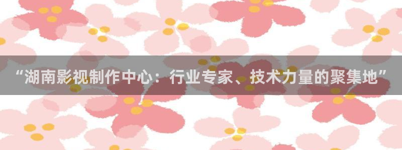 汤姆影院av.com：“湖南影视制作中心：行业专家、技术力量的聚集地”